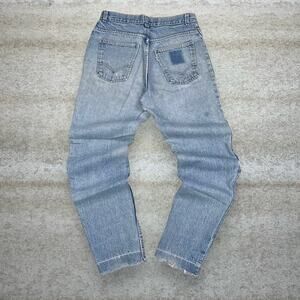 True Vintage Levis Jeans Regular Fit Tapered Leg Light Wash Denim 70s